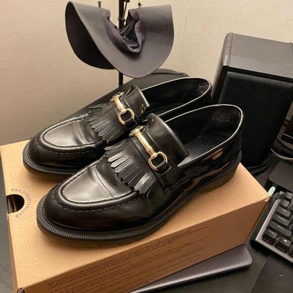 Dr. Martens Black Adrian Snaffle Loafer - Picture 4 of 5